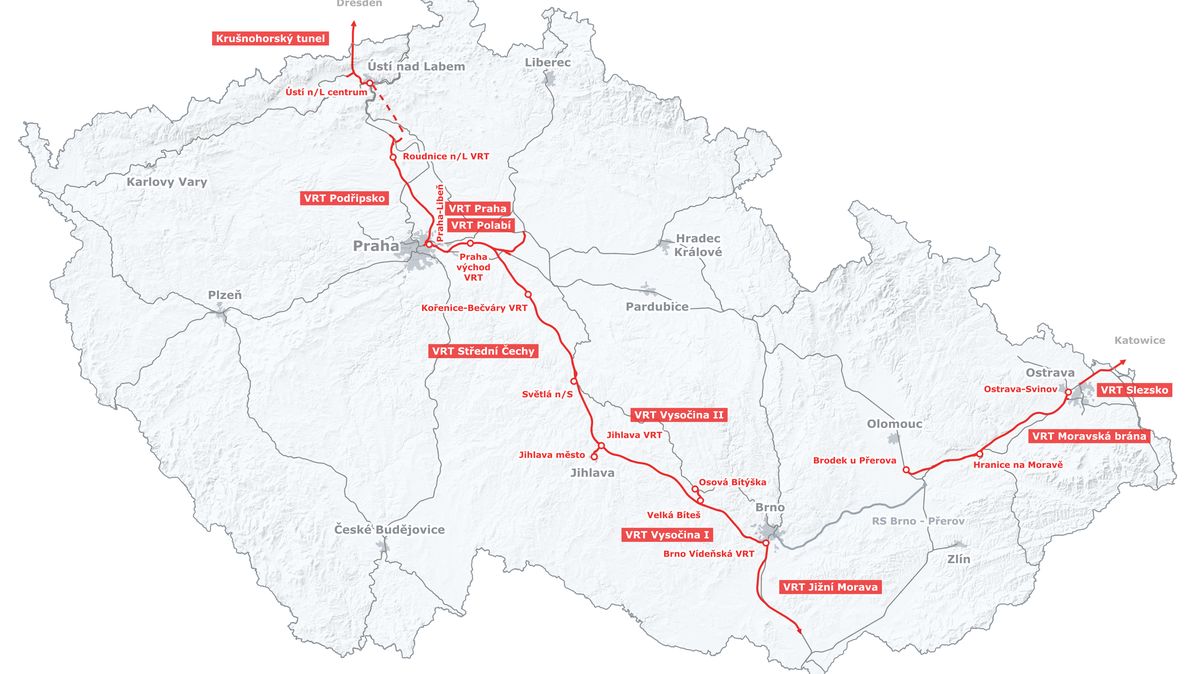 Kvůli vysokorychlostním tratím by se mohl stát klidně víc zadlužit, mínil ministr dopravy Bednárik